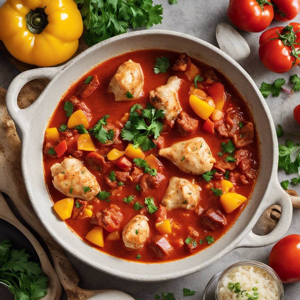 Chicken and Chorizo Stew - Ola Maika'i