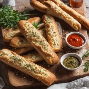 Garlic and Herb Bread Sticks