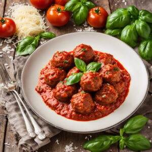 Italian Pork Meatballs