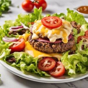 Smoky Cheeseburger Salad